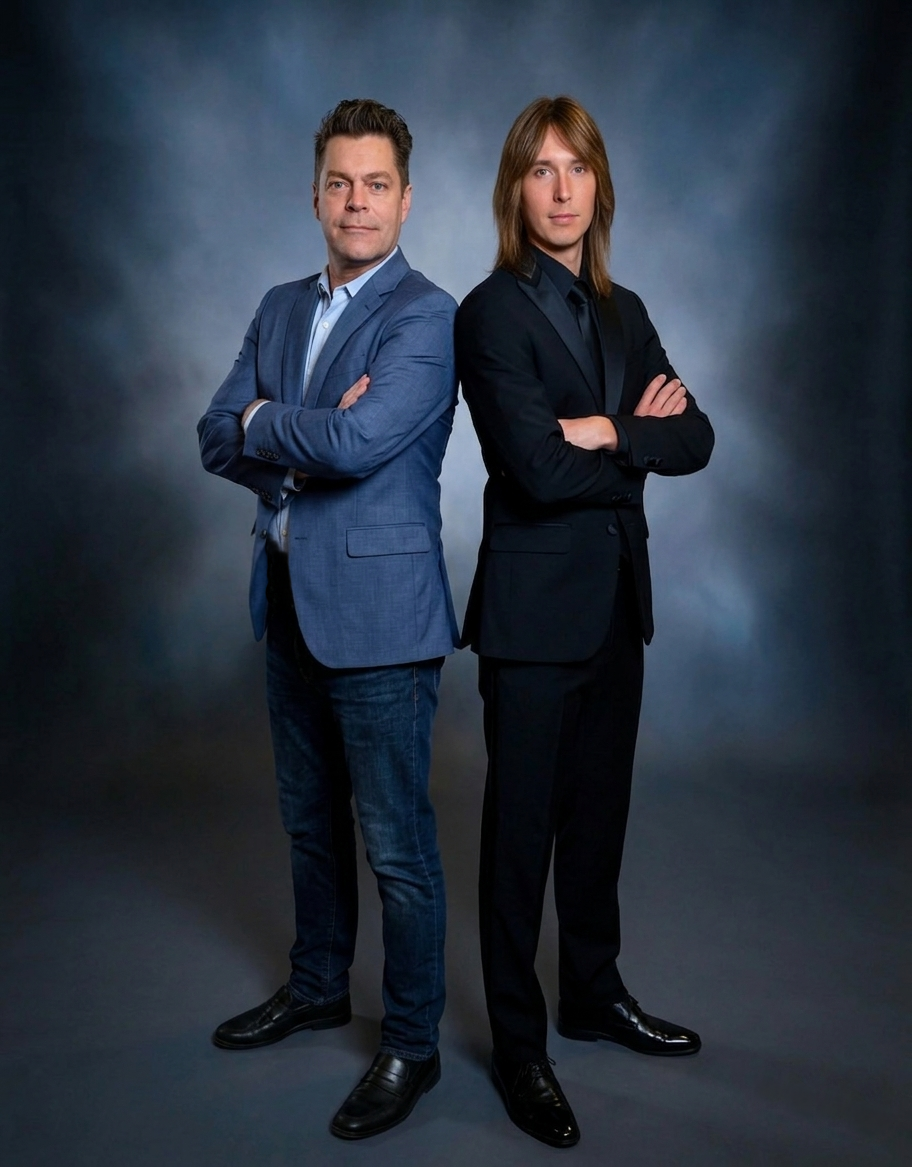 Robert Lunte and Kevin Richards, hosts of The Voxshop